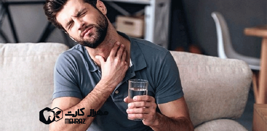 احساس درد هنگام بلع غذا